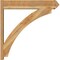 Ekena Millwork Thorton Arts & Crafts Rough Sawn Outlooker, Western Red Cedar, 8"W x 42"D x 42"H OUT08X42X42THR03RWR - alternate 4